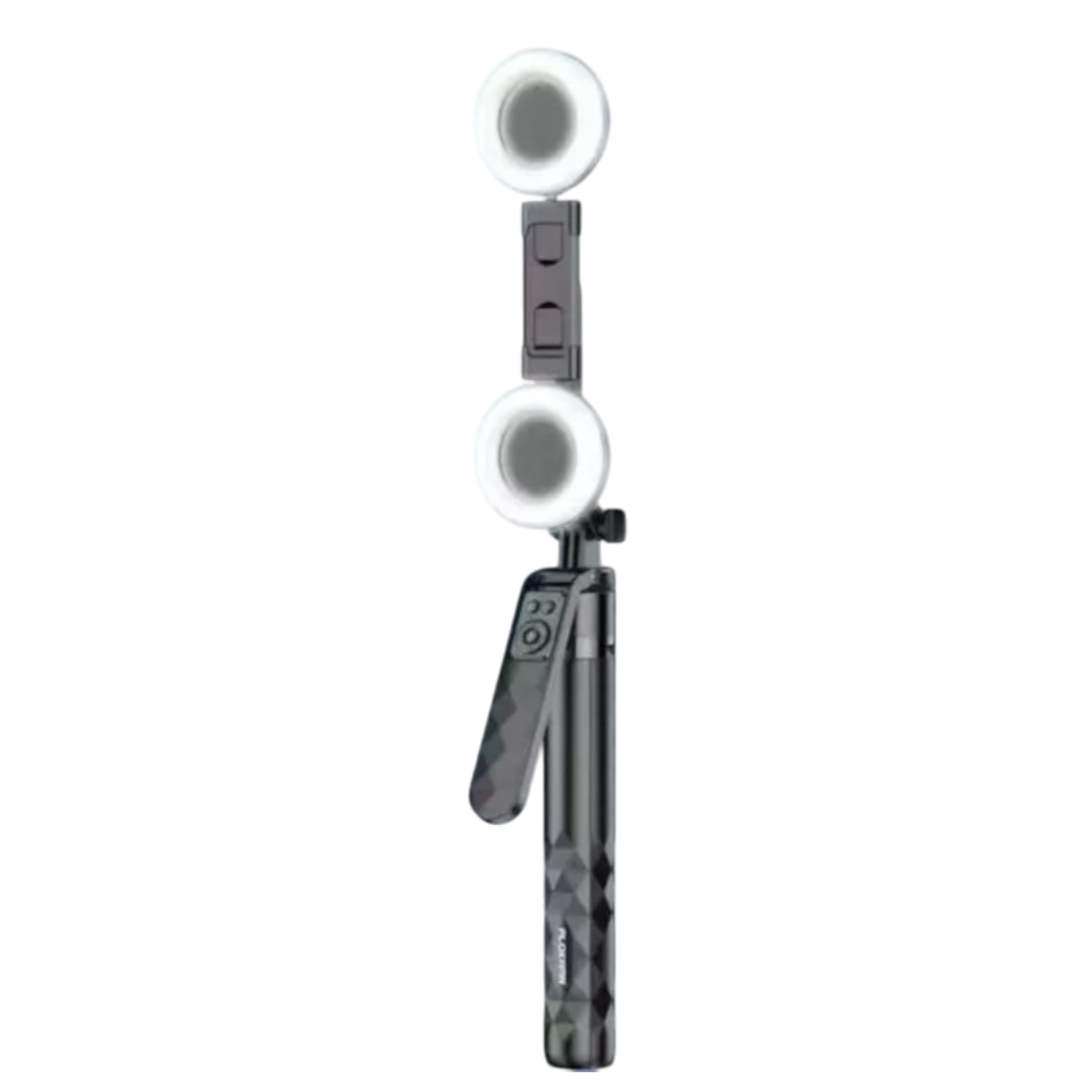 Plokama Live-P10 Pro Selfie Stick Tripod With LED Fill light And Bluetooth Remote