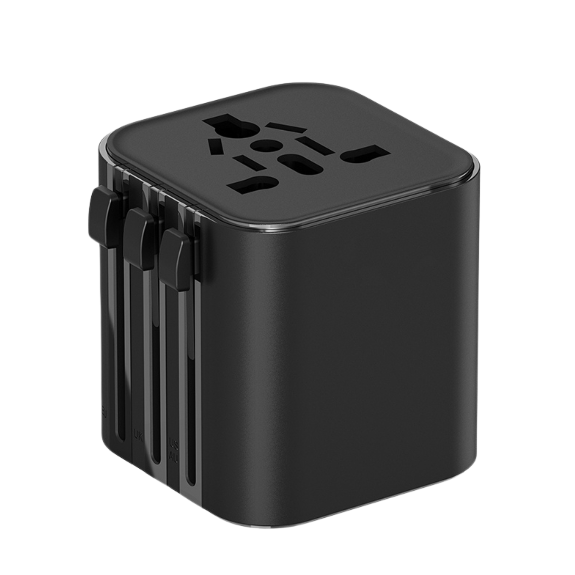 Wiwu WI-UA005 2500W Universal Plug Adapter Black