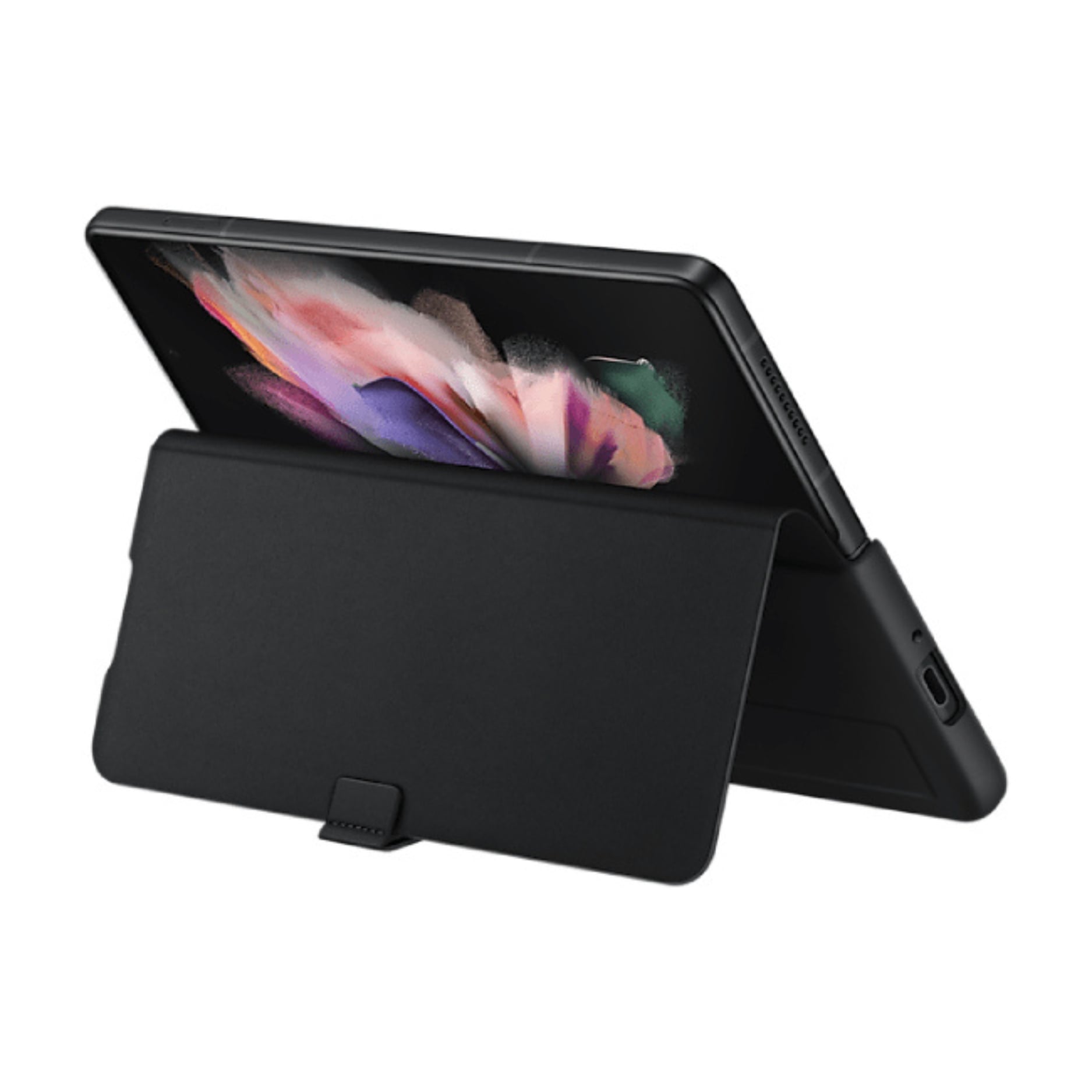 Samsung Leather Flip Cover For Z Fold3 5G - OTC.LK