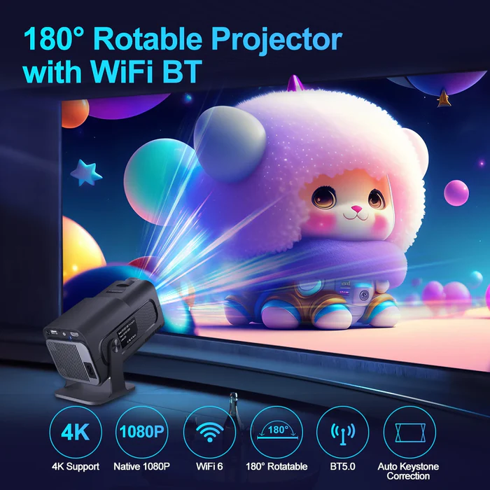 HY320 Mini HD Multimedia Projector - OTC.LK
