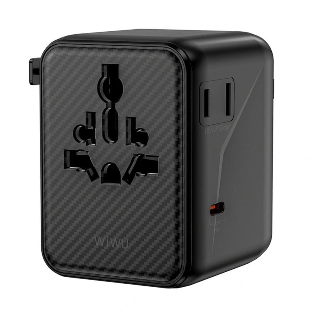 WiWU Wi-UA010 45W GaN Aramid Fiber Warriors 45W GaN Plug Adapter - OTC.LK