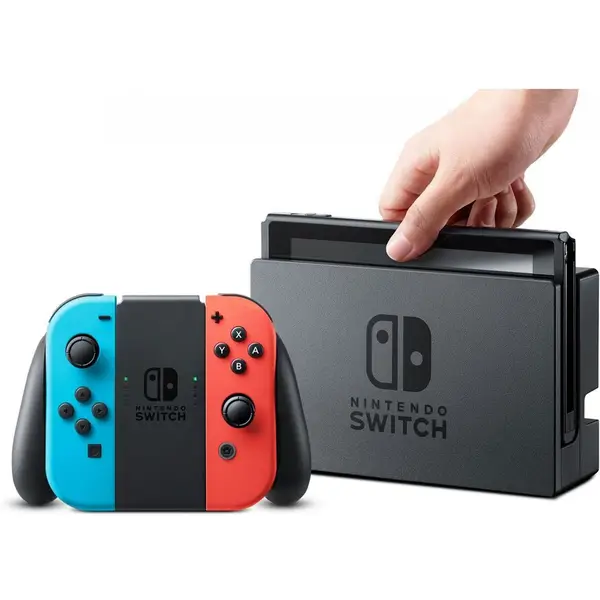 Nintendo Switch OLED Neon Red Blue Console - HEG-001 - OTC.LK