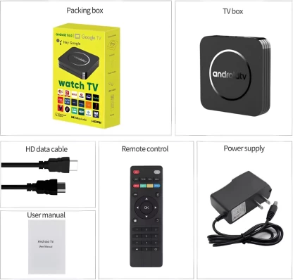 Watch Tv Box Google Tv Android 14.0 2+16 Watch Tv Box - A Grade - OTC.LK