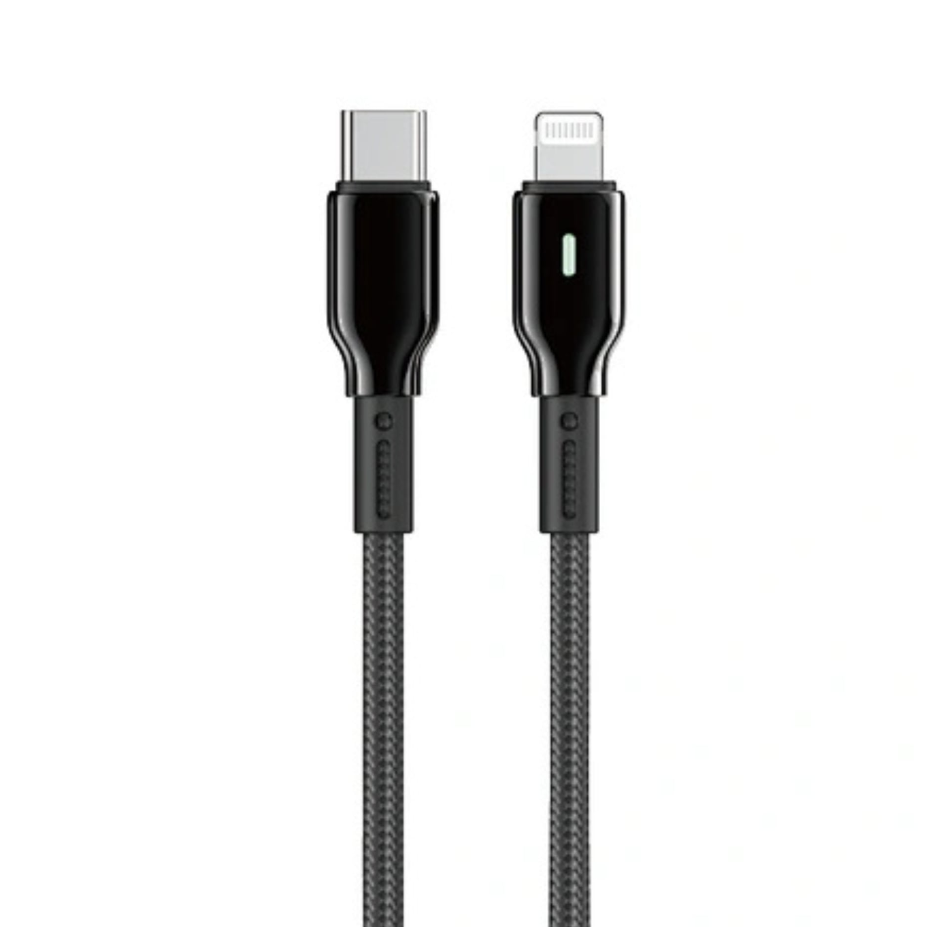 WiWU Wi-C076 Drualink 27W PD Type-C to iPhone Cable 1m - Black