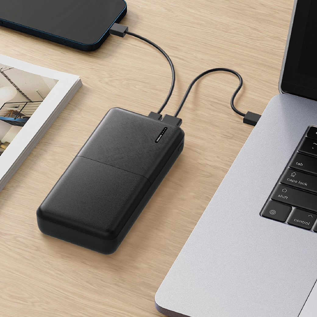 WiWU Wi-P068 available in two colors, ranked among the best power banks in Sri Lanka