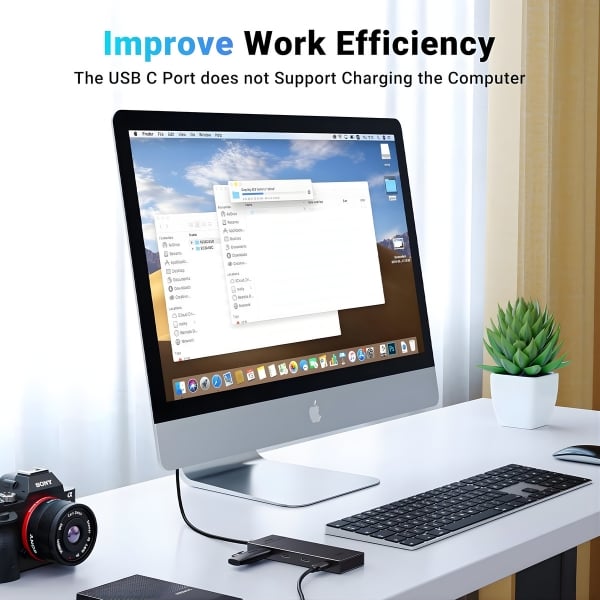 USB 3.2 multiport hub for laptop