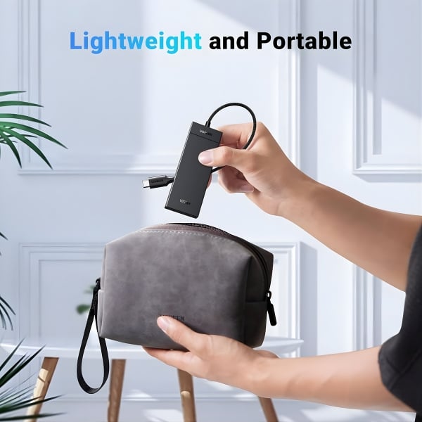 External USB hub for PC and Mac