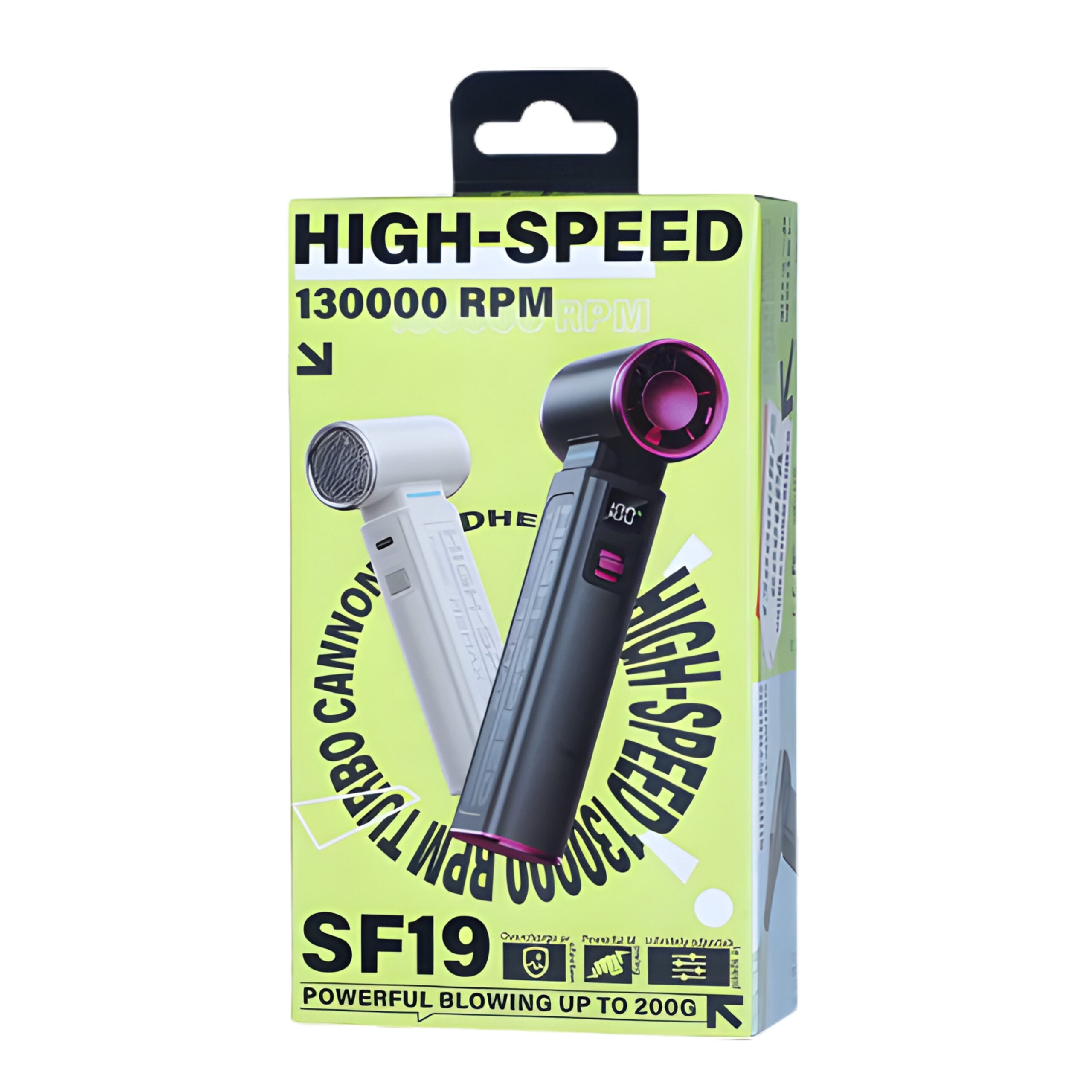 REMAX SF19 13000RPM Turbo Cannon Handheld Fan
