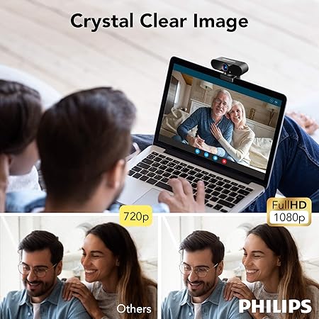 Phillips Web Philips SPL6506BM Full HD 1080p Webcam with Mic