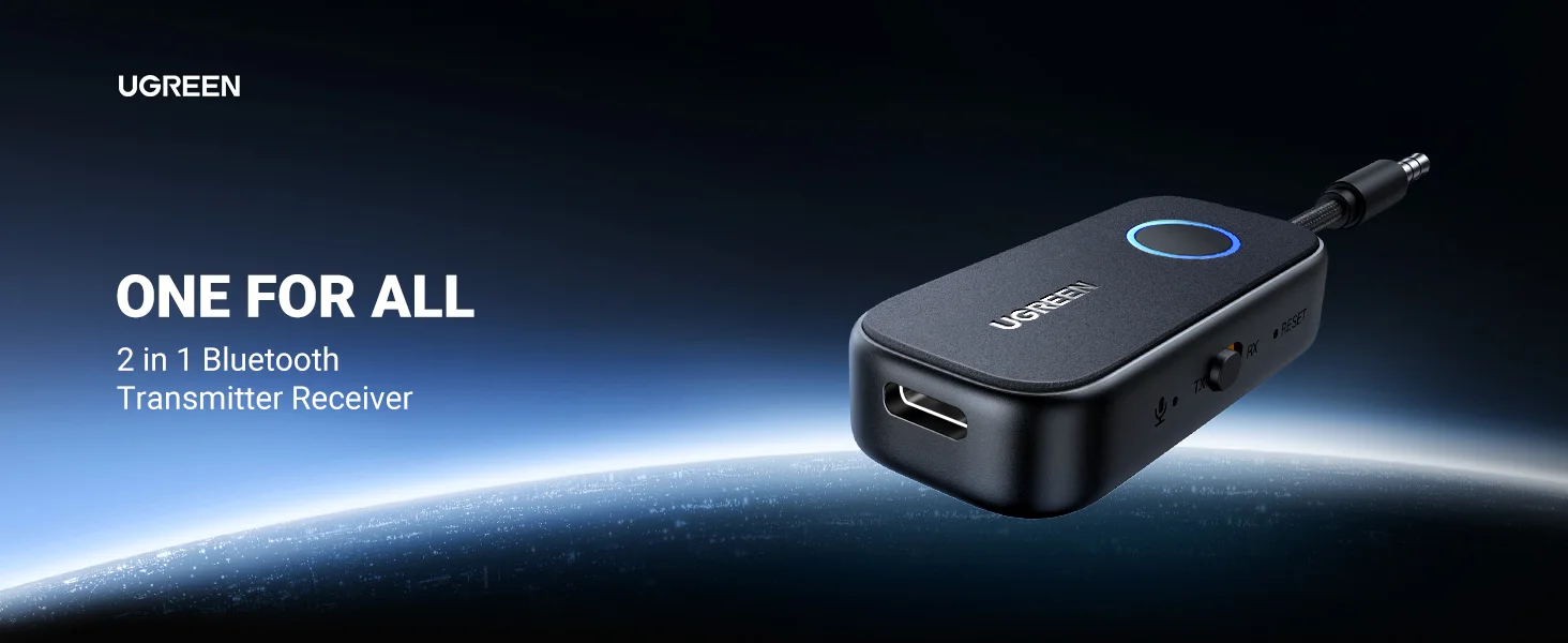 UGREEN 35222A Bluetooth Audio Receiver and Transmitter
