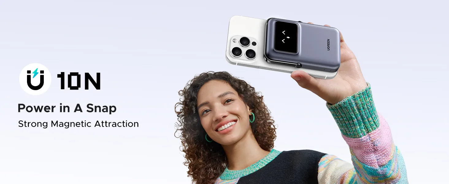 USB C 20W fast charging wireless power bank