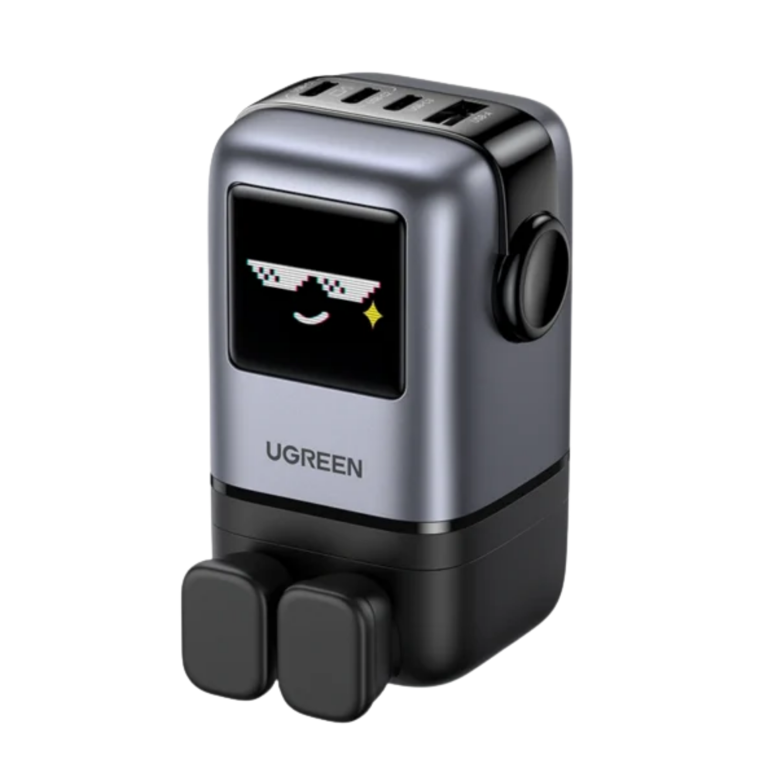 UGREEN 45648B UNO 100W 4-Port GaN Fast Charger – UK Plug