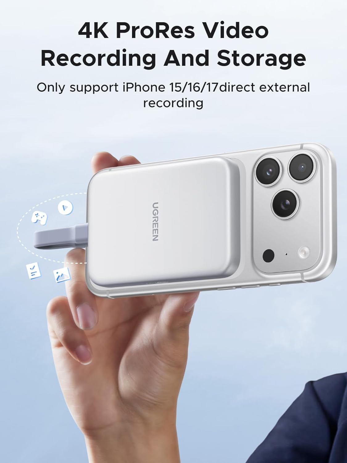 USB C NVMe SSD external aluminum case