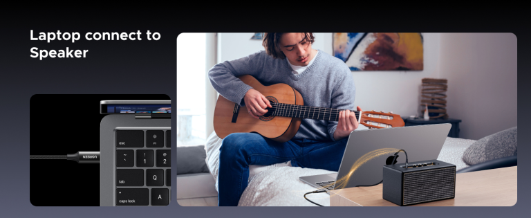 HiFi DAC USB C audio adapter close view