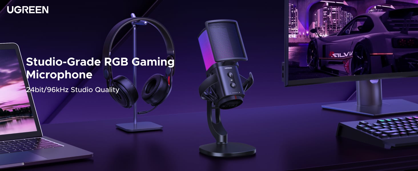 Plug and play USB mic