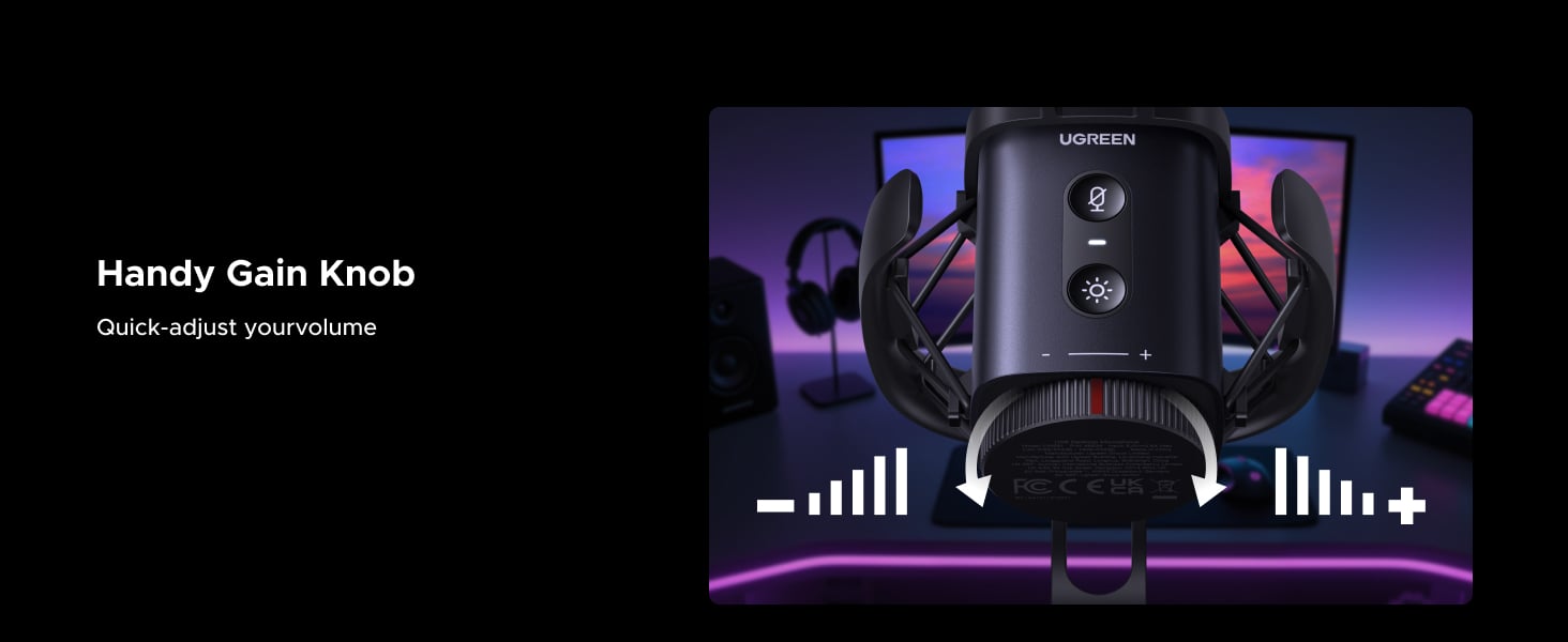 Plug and play USB mic
