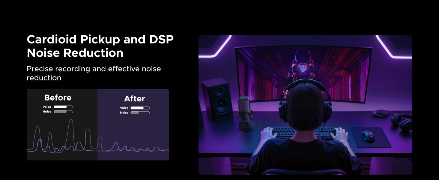 UGREEN voice recording mic
