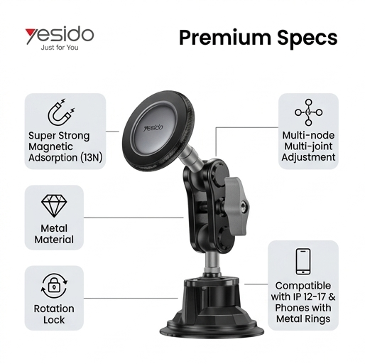 YESIDO C281 dashboard phone holder