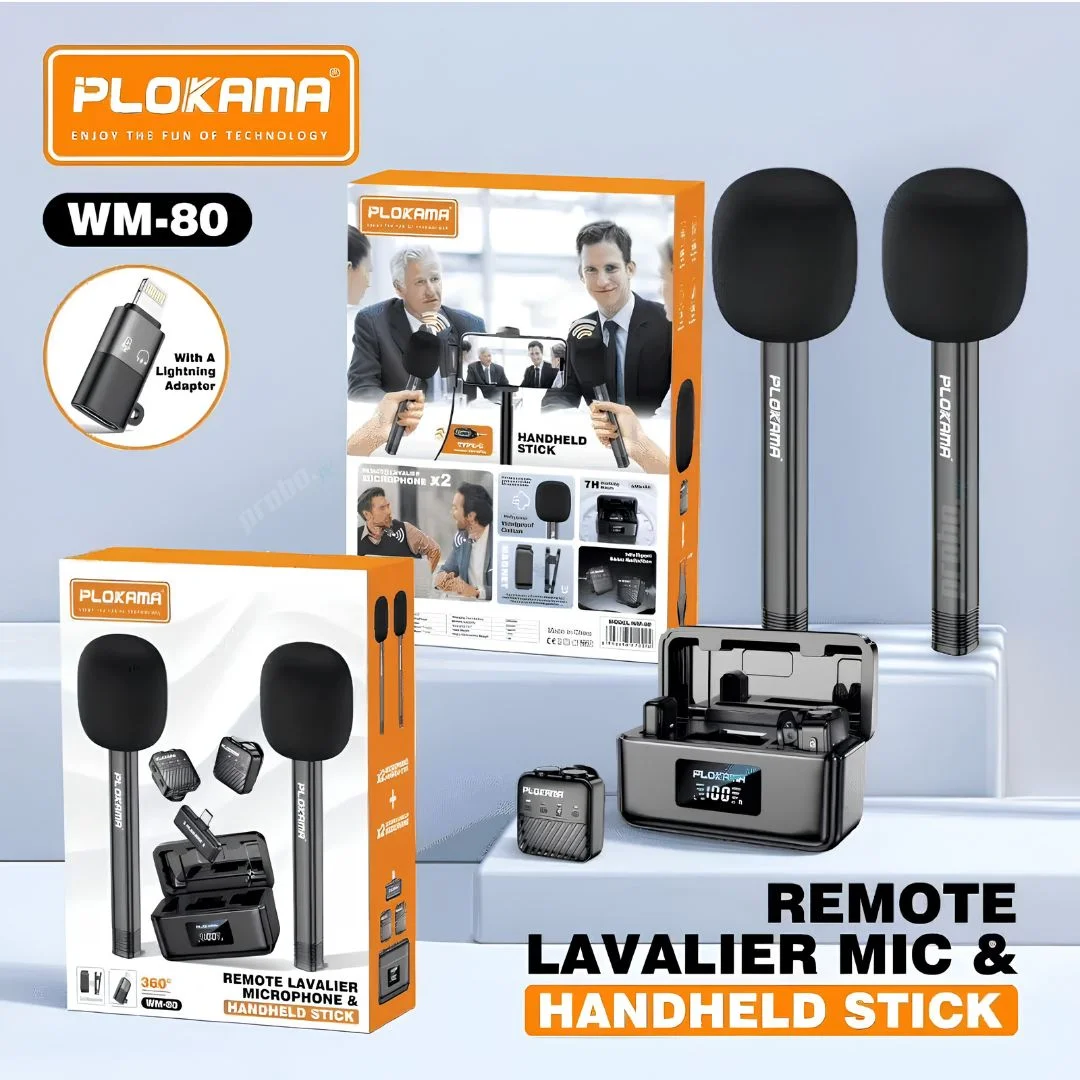 Lightweight and easy-to-use microphone