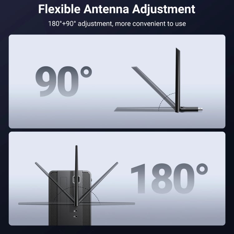 Upgrade your PC with fast AX900 WiFi 6 connectivity