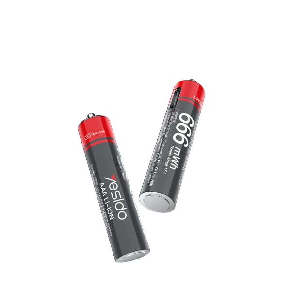 YESIDO YP98 4Pcs AAA Rechargeable Batteries