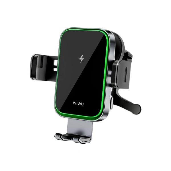 WiWU CH-313 15W Wireless Car Charger and phone holder