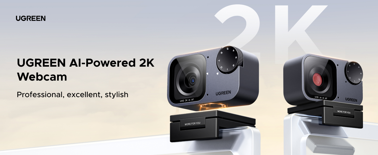 UGREEN 75725A 2K Webcam