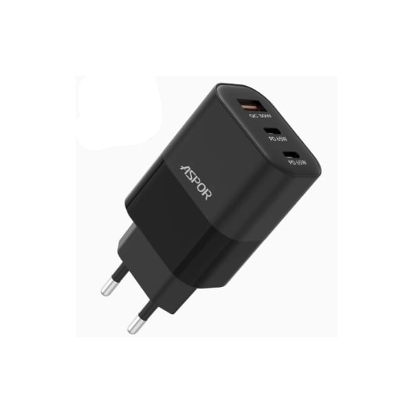 ASPOR A883 UK Plug 65W PD GaN Fast Charger