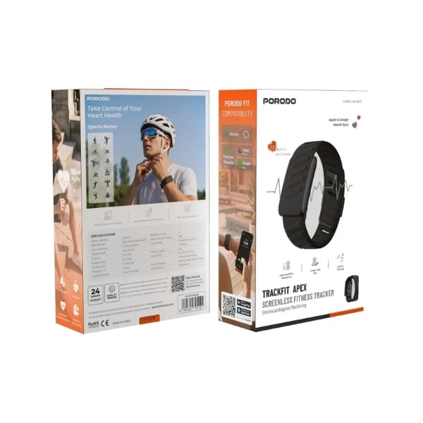 Porodo TrackFit Apex Screenless Fitness Tracker