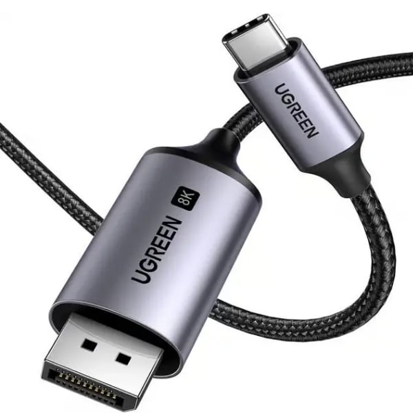 UGREEN 25158 USB-C to DisplayPort 1.4 8K Cable 2M