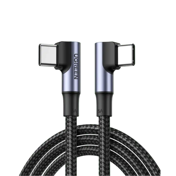 UGREEN 70696 100W USB-C PD 90° Cable 1M