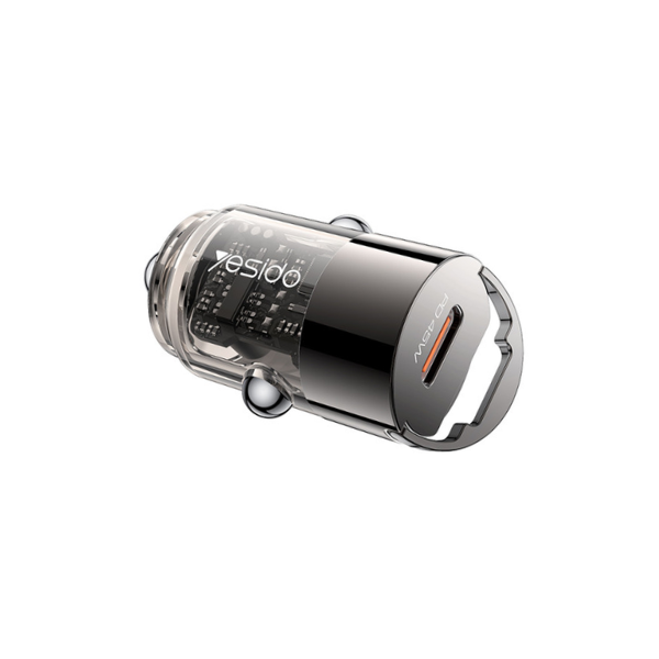 YESIDO Y67 45W Fast Charging Mini Hidden Car Charger